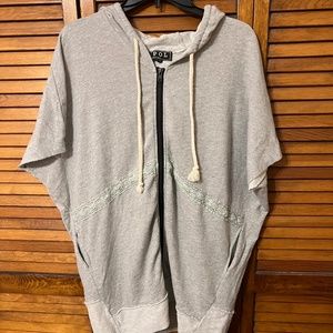 POL Boutique Sweater Small Grey Gray